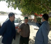 بازدید و بررسی مشکلات روستاهای بخش مرکزی مشهد